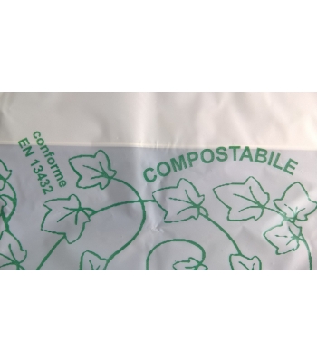 Kompostowalne i biodegradowalne worki na śmieci 20L T-Shirt - karton