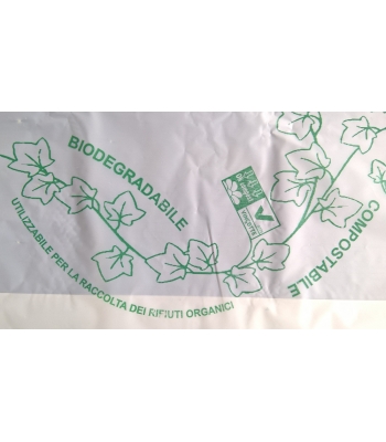 Kompostowalne i biodegradowalne worki na śmieci 20L T-Shirt - karton